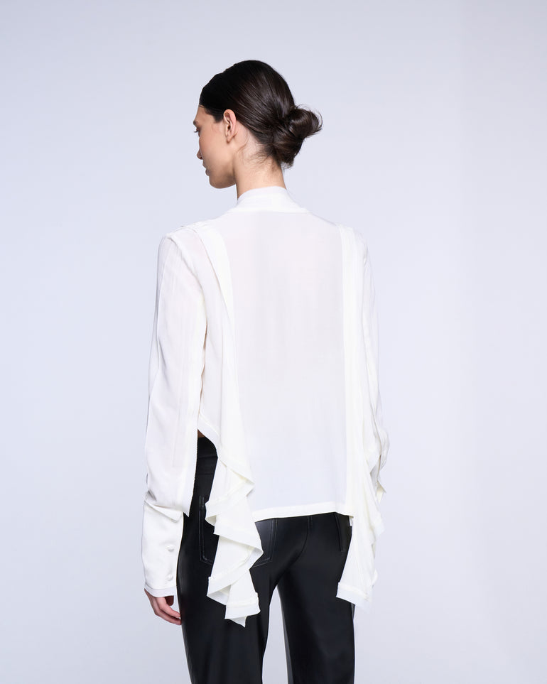 Silvian Heach Blusa con rouches Offerte
