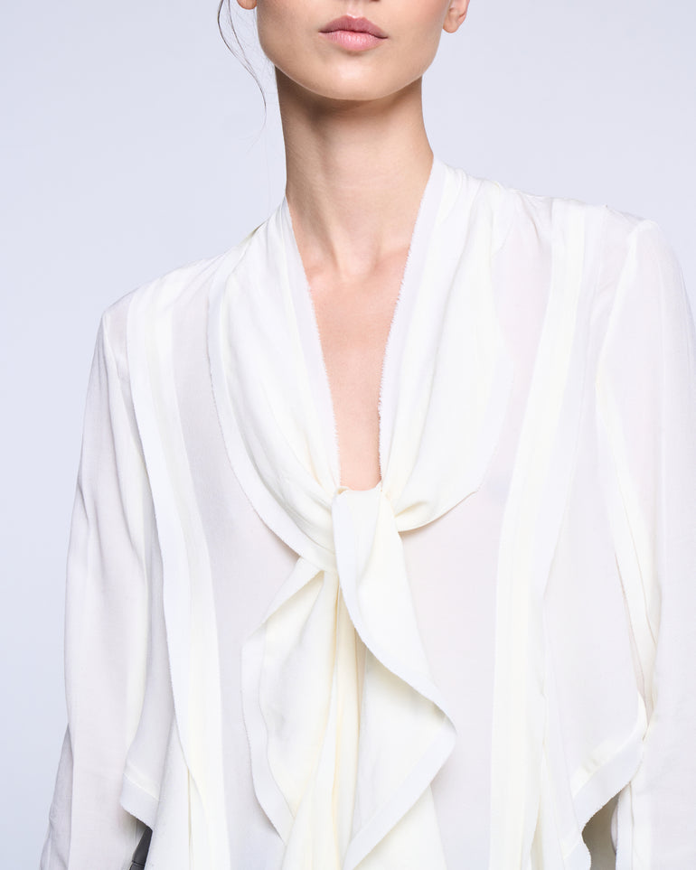 Silvian Heach Blusa con rouches Offerte