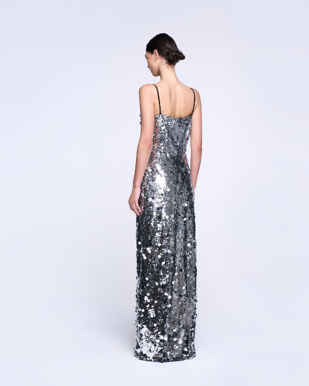 Silvian Heach Abito lungo con paillettes Italy