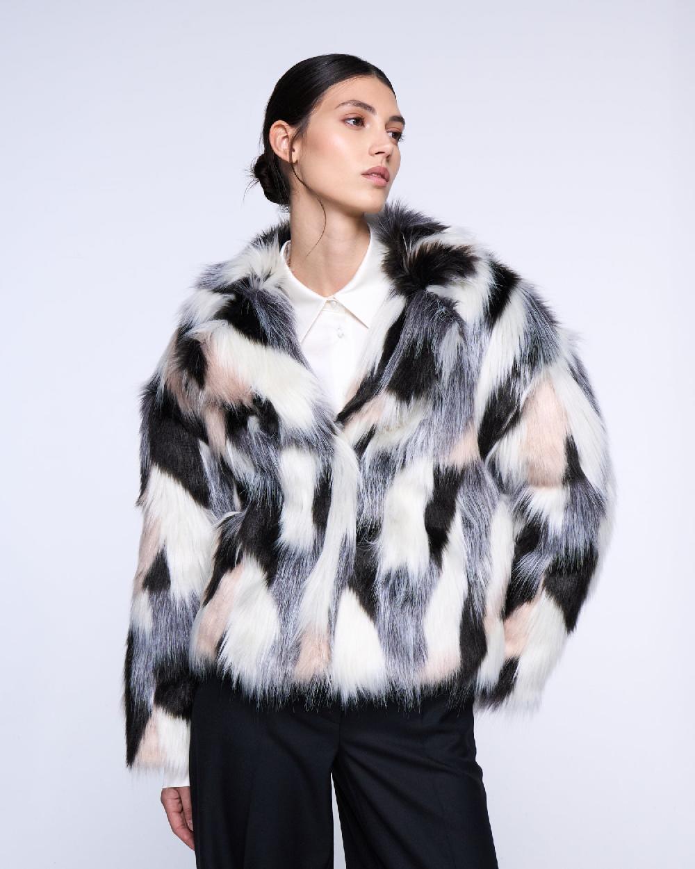 Silvian Heach Pelliccia faux fur multicolor Italia