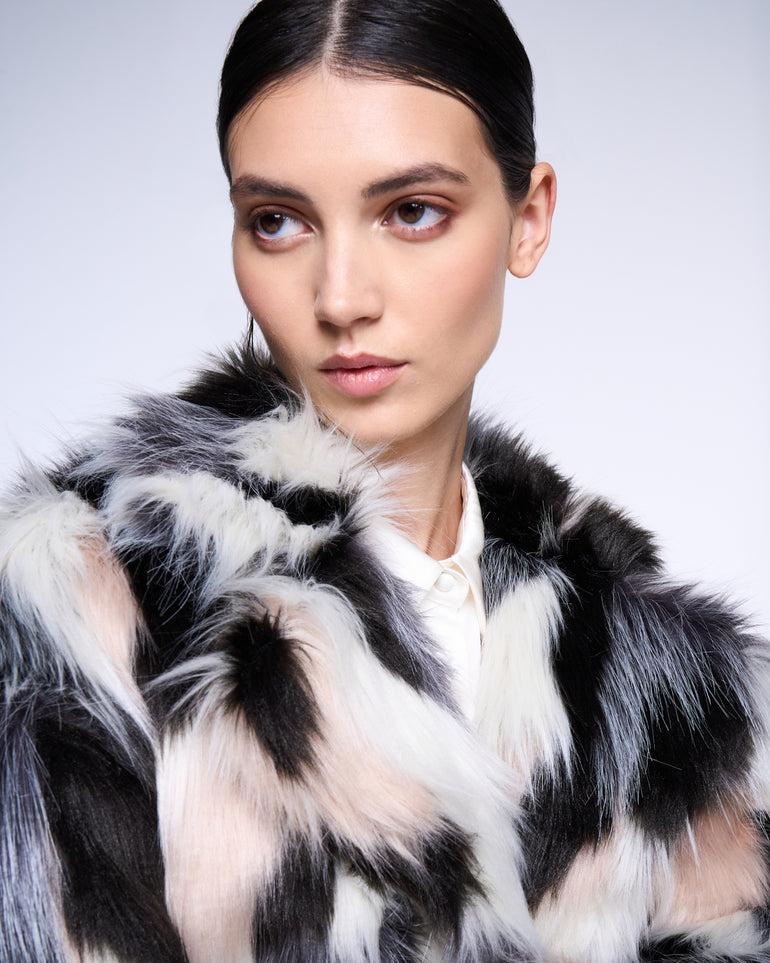 Silvian Heach Pelliccia faux fur multicolor Italia