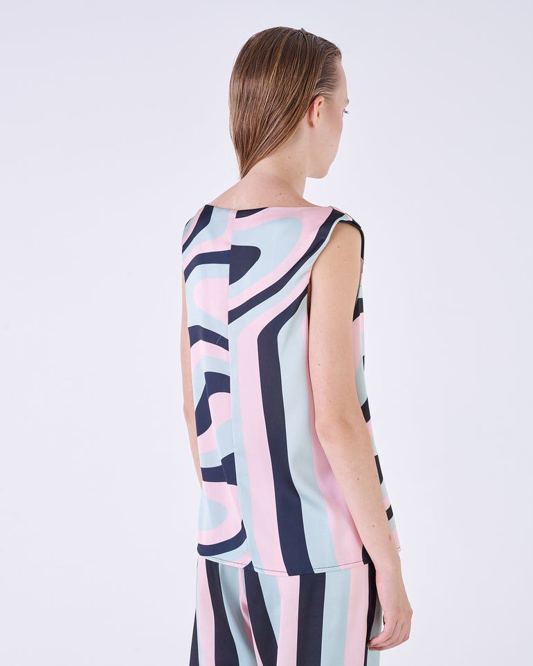 Silvian Heach Top multicolor Sottocosto