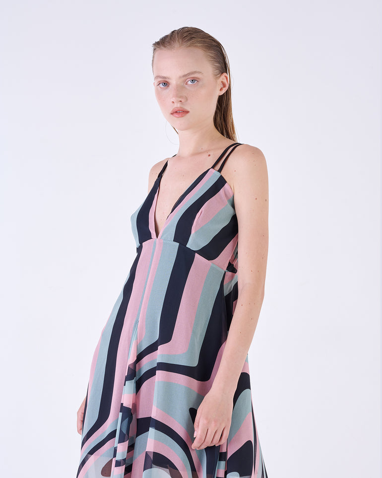 Silvian Heach Abito multicolor Presa