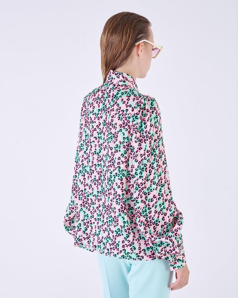 Silvian Heach Blusa leopardata Online