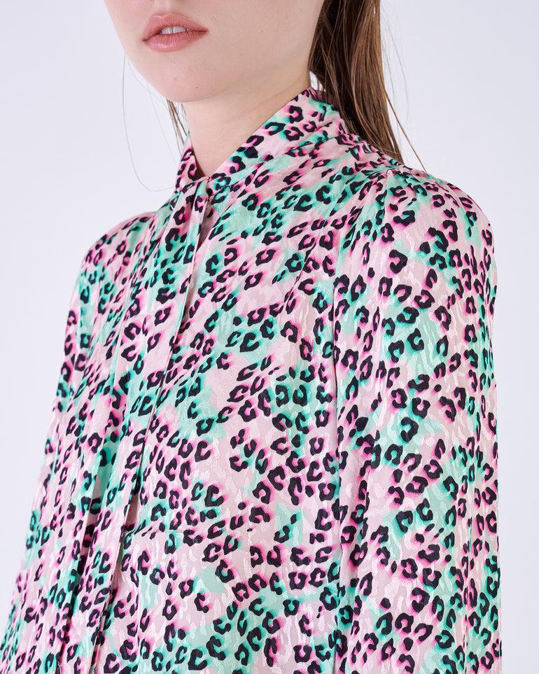 Silvian Heach Blusa leopardata Online