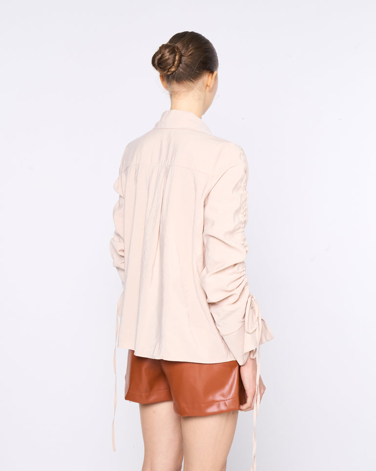 Silvian Heach Camicia con maniche arricciate Presa