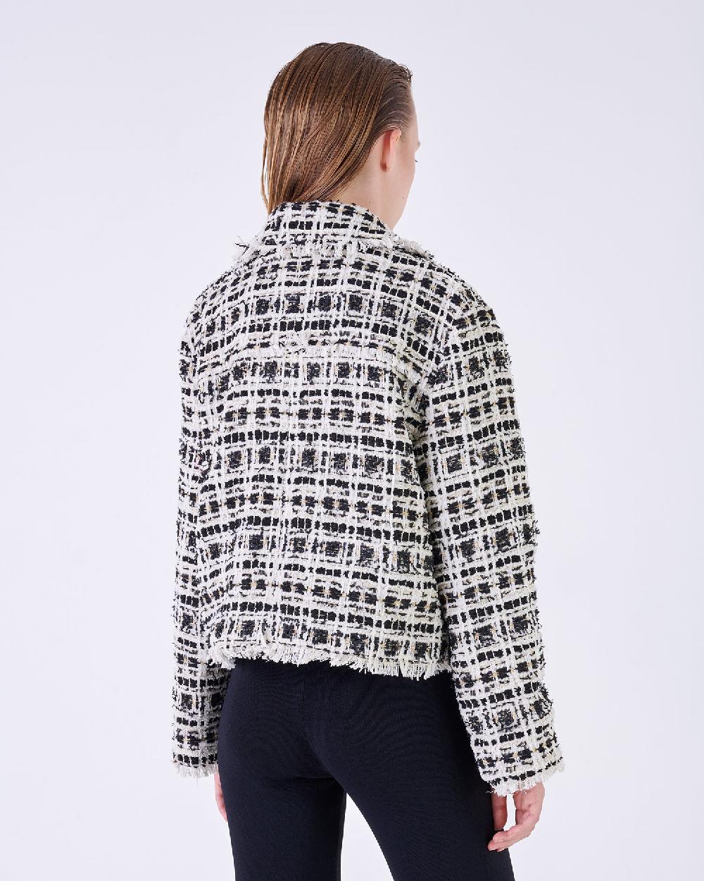Silvian Heach Giacca in tessuto strutturato con frange Shopping Online