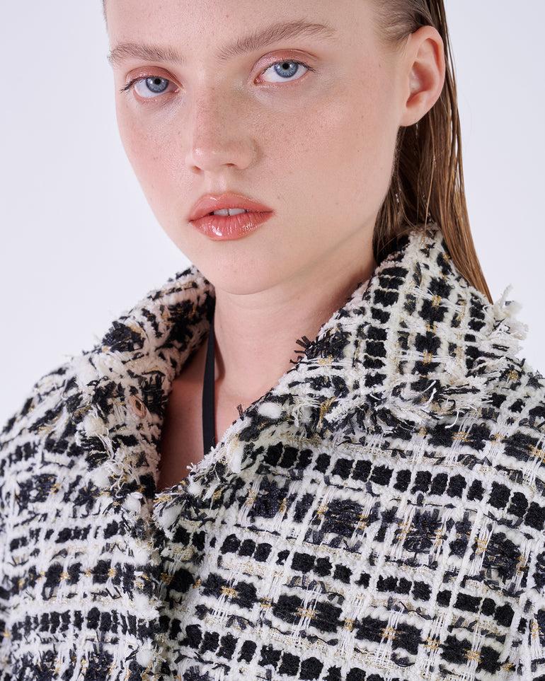 Silvian Heach Giacca in tessuto strutturato con frange Shopping Online