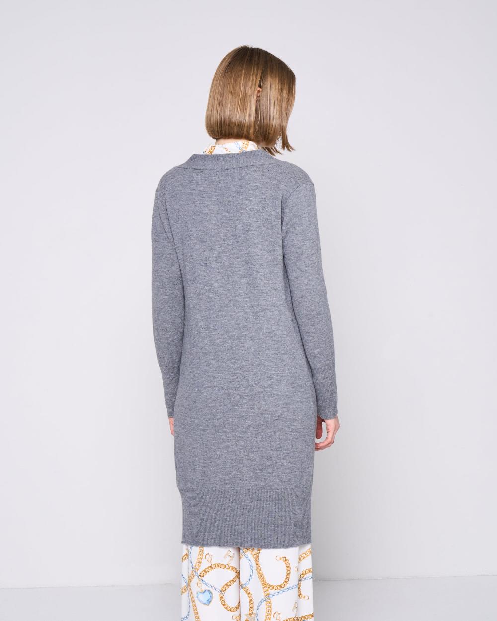 Silvian Heach Cardigan lungo con spilla Vendita