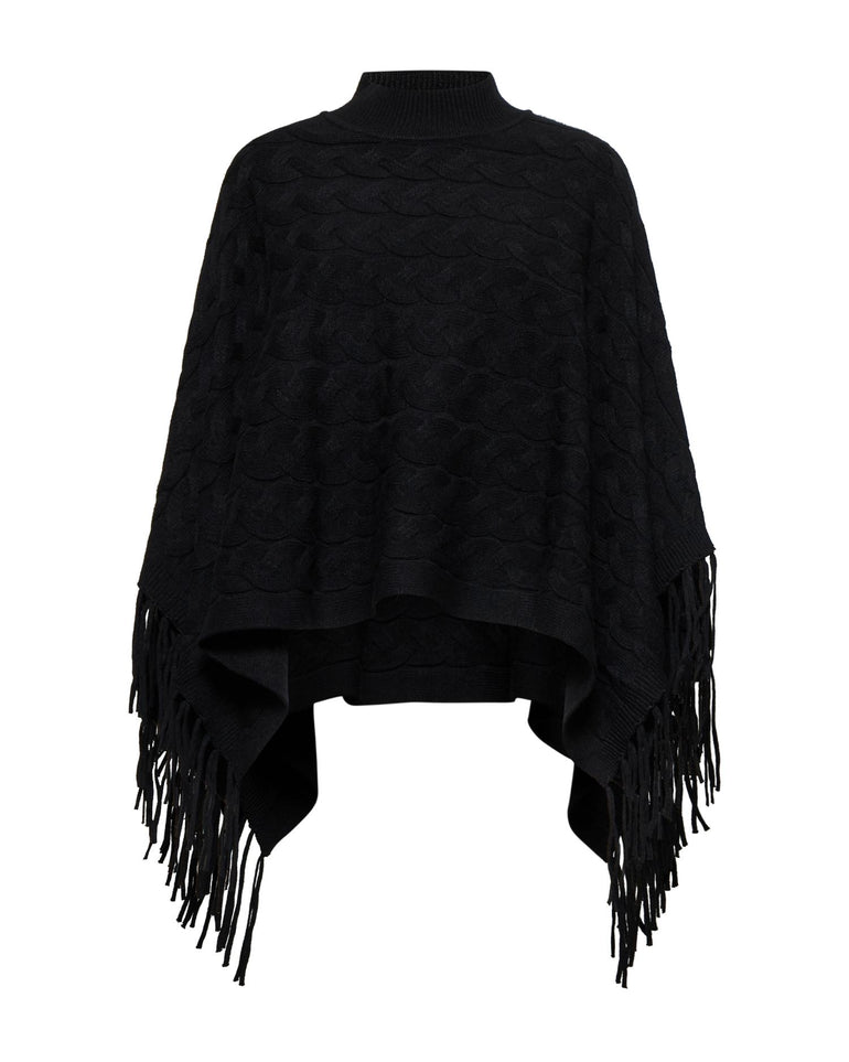 Silvian Heach Poncho in maglia intrecciata Hotsell