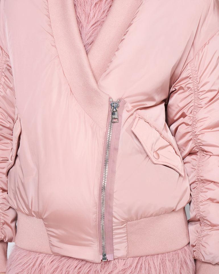Silvian Heach Piumino con maniche arricciate Saldi Di Fabbrica