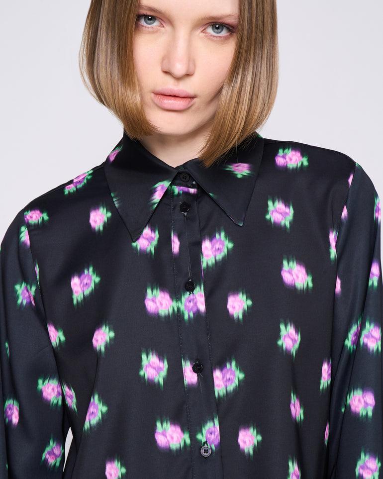 Silvian Heach Camicia crop a fantasia Moda