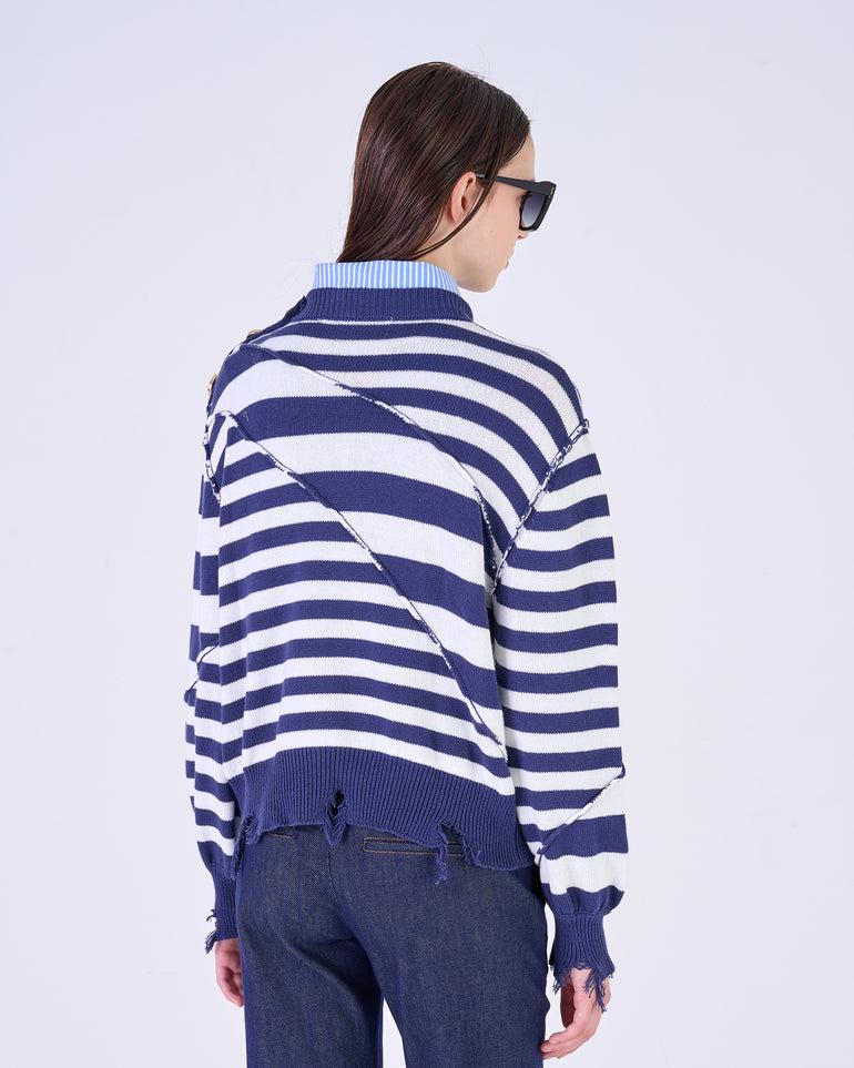 Silvian Heach Maglia a righe In Linea