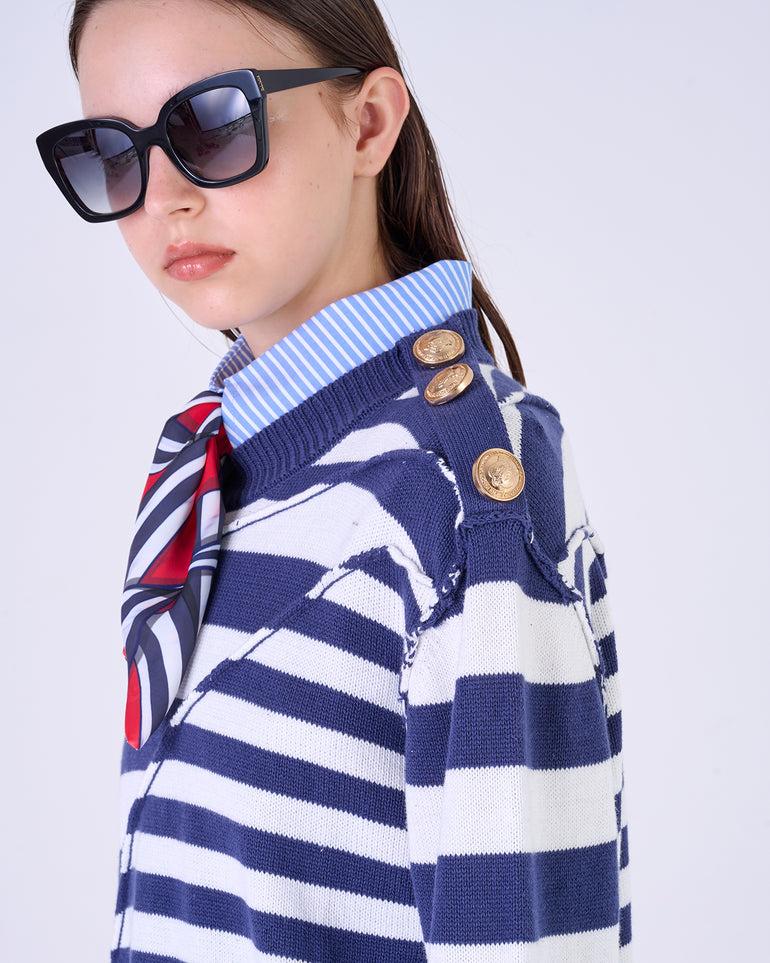 Silvian Heach Maglia a righe In Linea