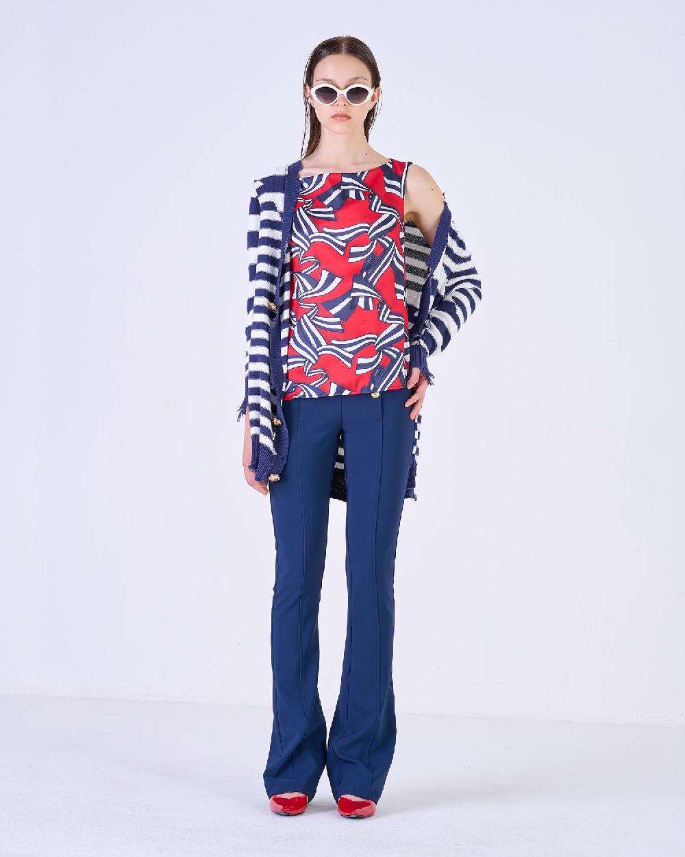 Silvian Heach Pantaloni flare a vita bassa Nuovo