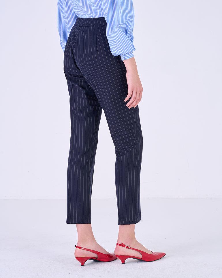 Silvian Heach Pantaloni carrot gessati Novità