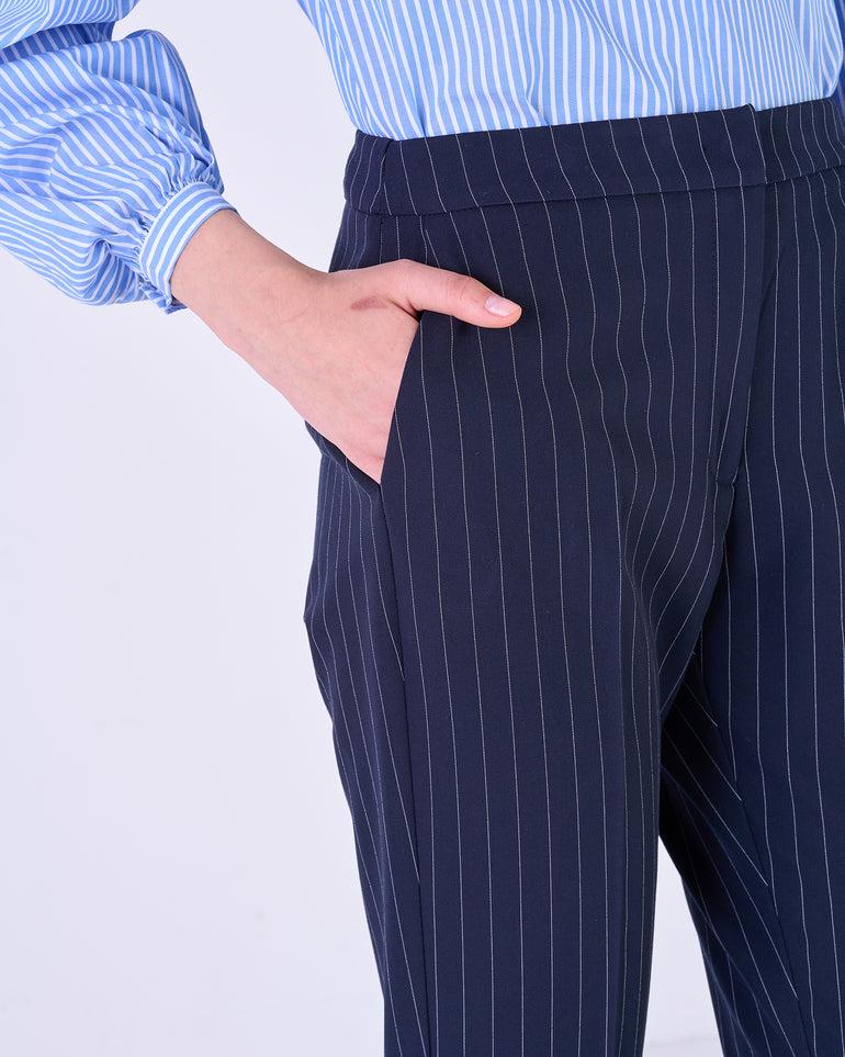 Silvian Heach Pantaloni carrot gessati Novità