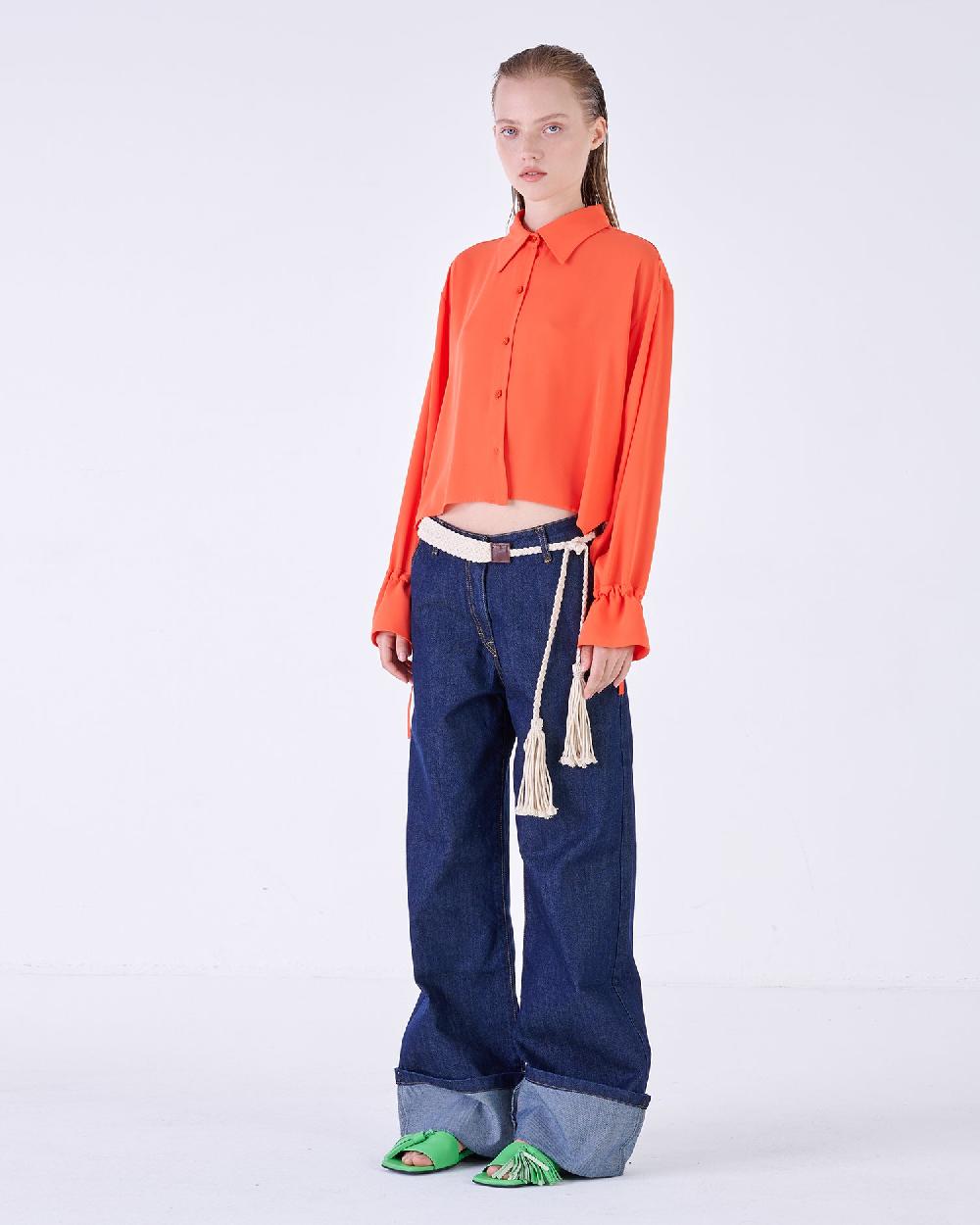 Silvian Heach Camicia con maniche a campana Sconti questo mese