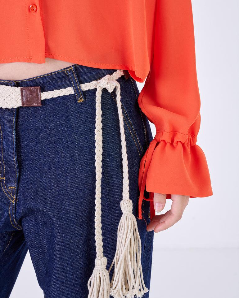 Silvian Heach Camicia con maniche a campana Sconti questo mese