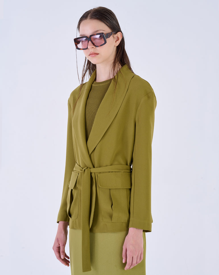 Silvian Heach Blazer con cintura da annodare In Saldo
