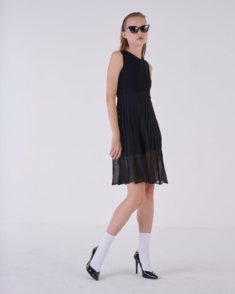 Silvian Heach Abito con gonna plissettata Convenienza