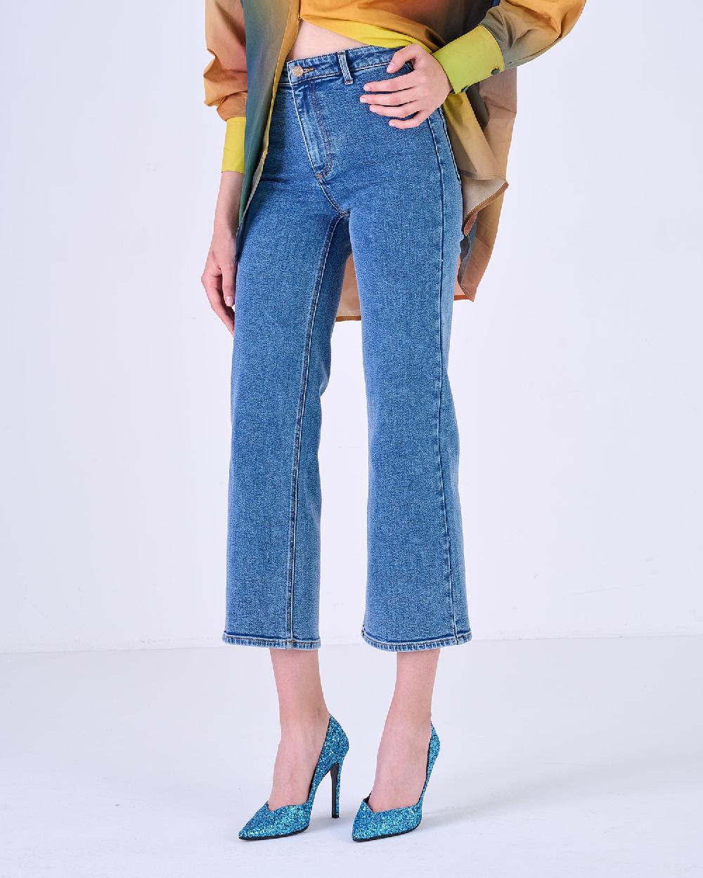 Silvian Heach Jeans cropped In Linea