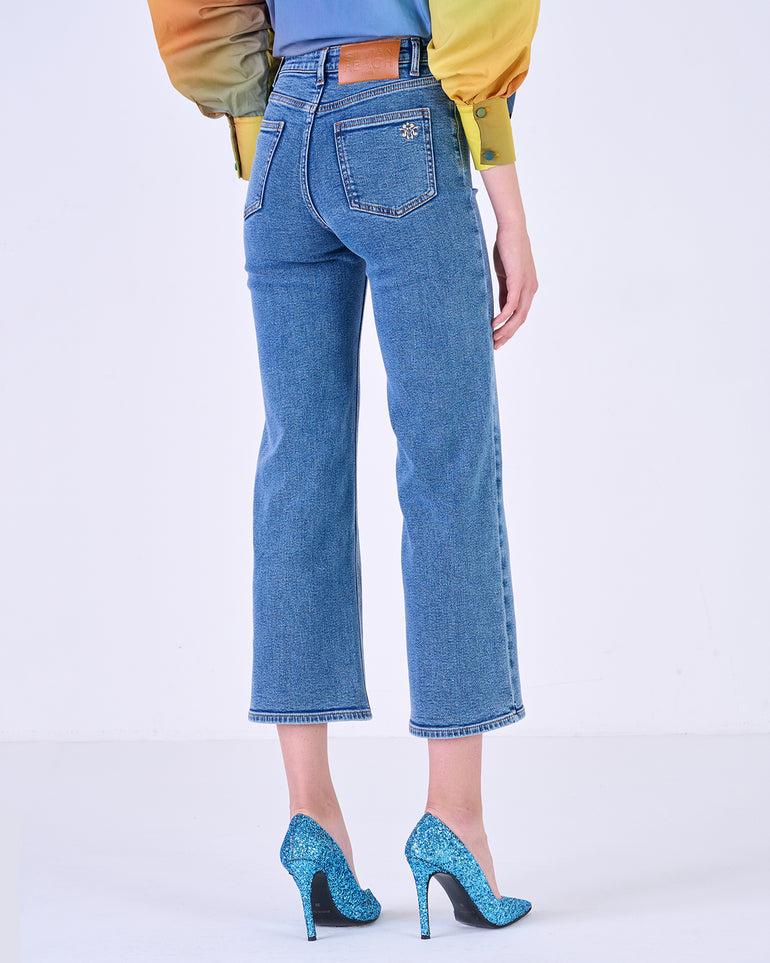 Silvian Heach Jeans cropped In Linea