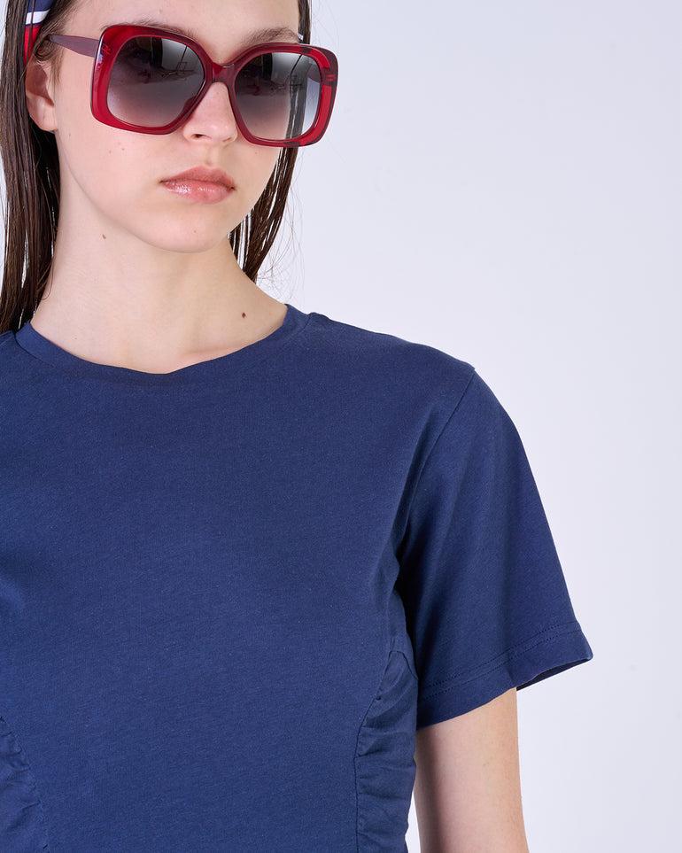 Silvian Heach T-shirt con arricciature Prezzo Ridotto