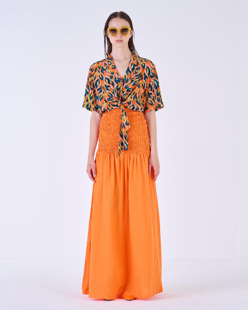 Silvian Heach Camicia cropped maculata Offerte