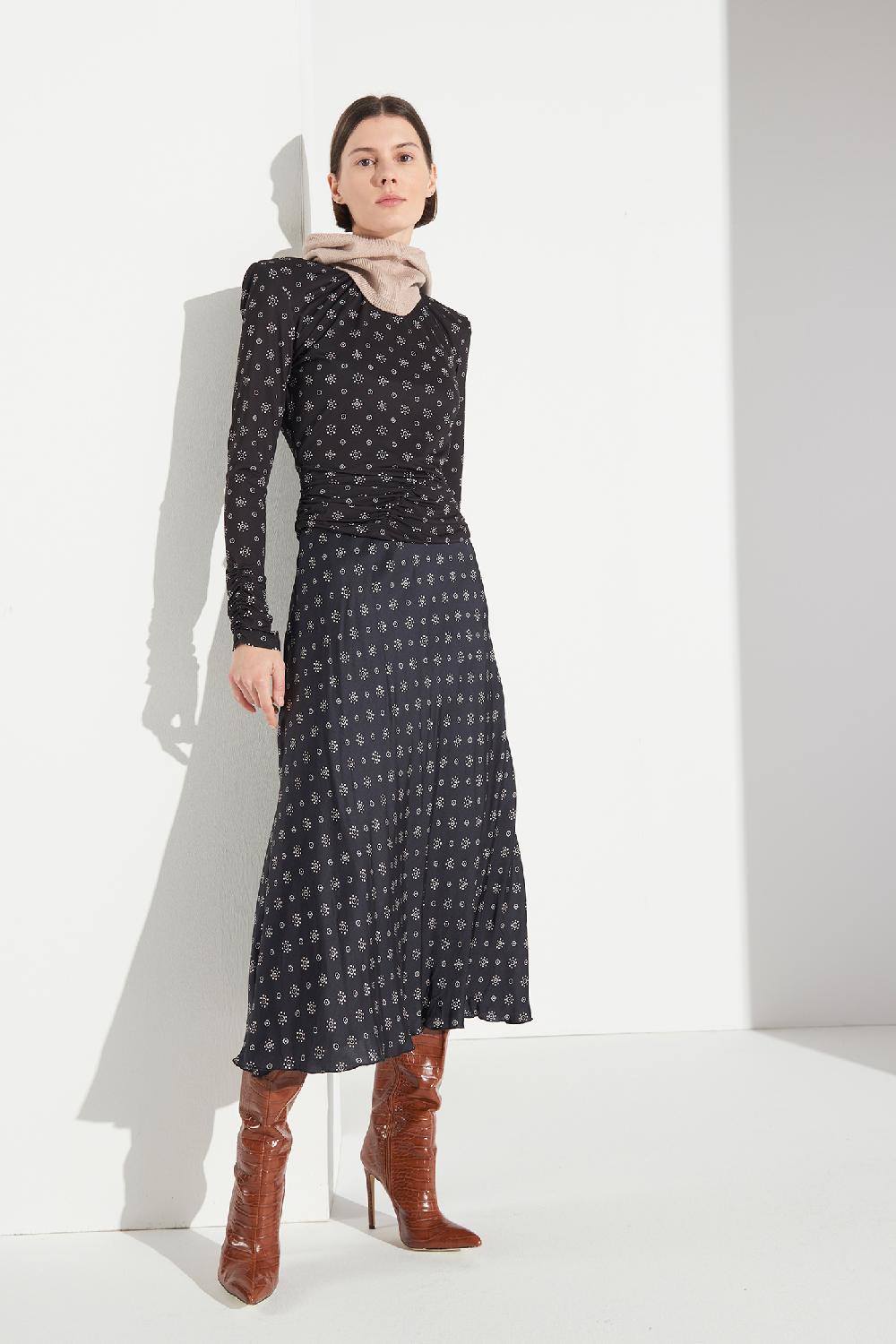 Soallure GONNA MIDI RASO FANTASIA Fino Al -60%