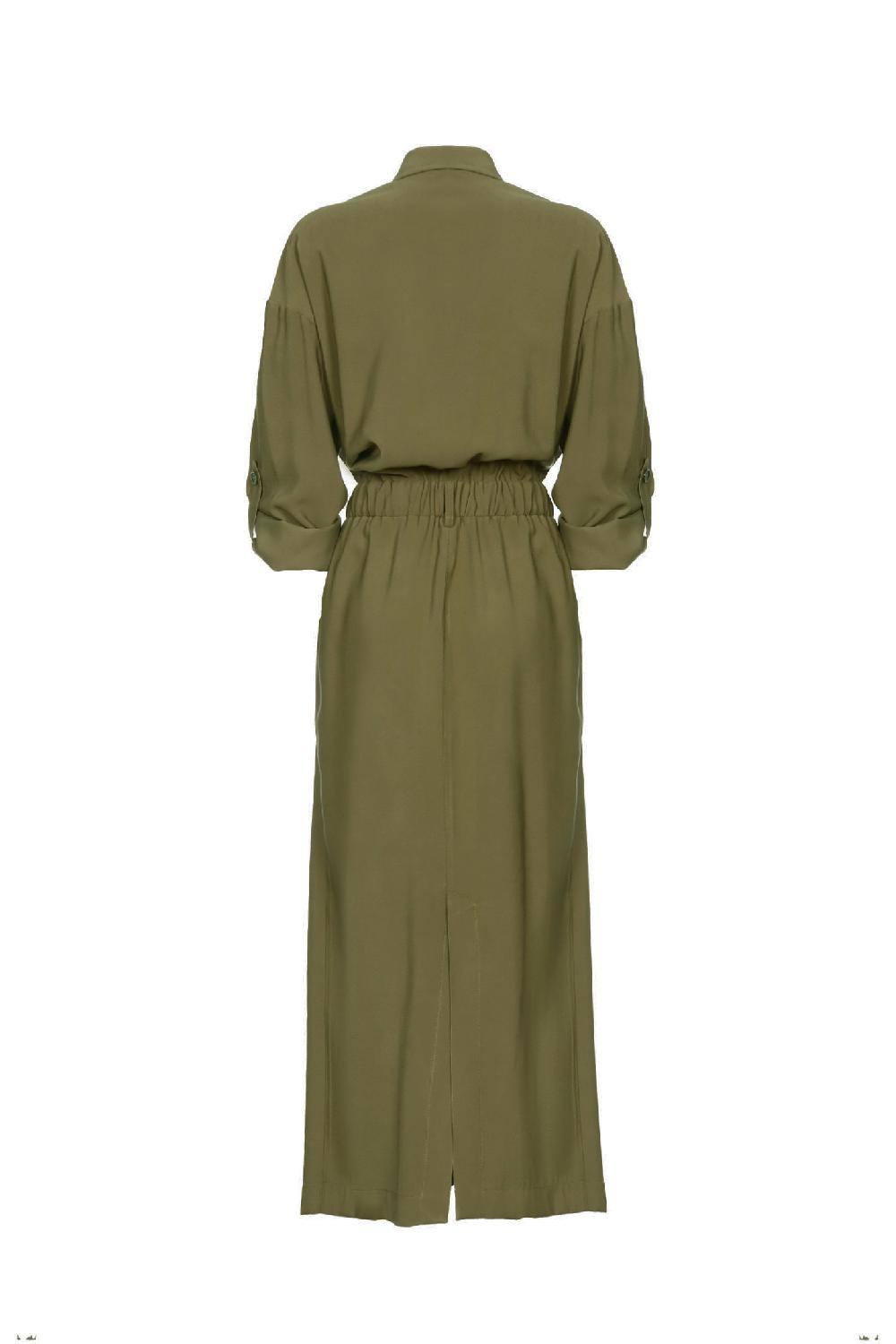 Soallure ABITO CHEMISIER MIDI IN TENCEL Vendite Flash