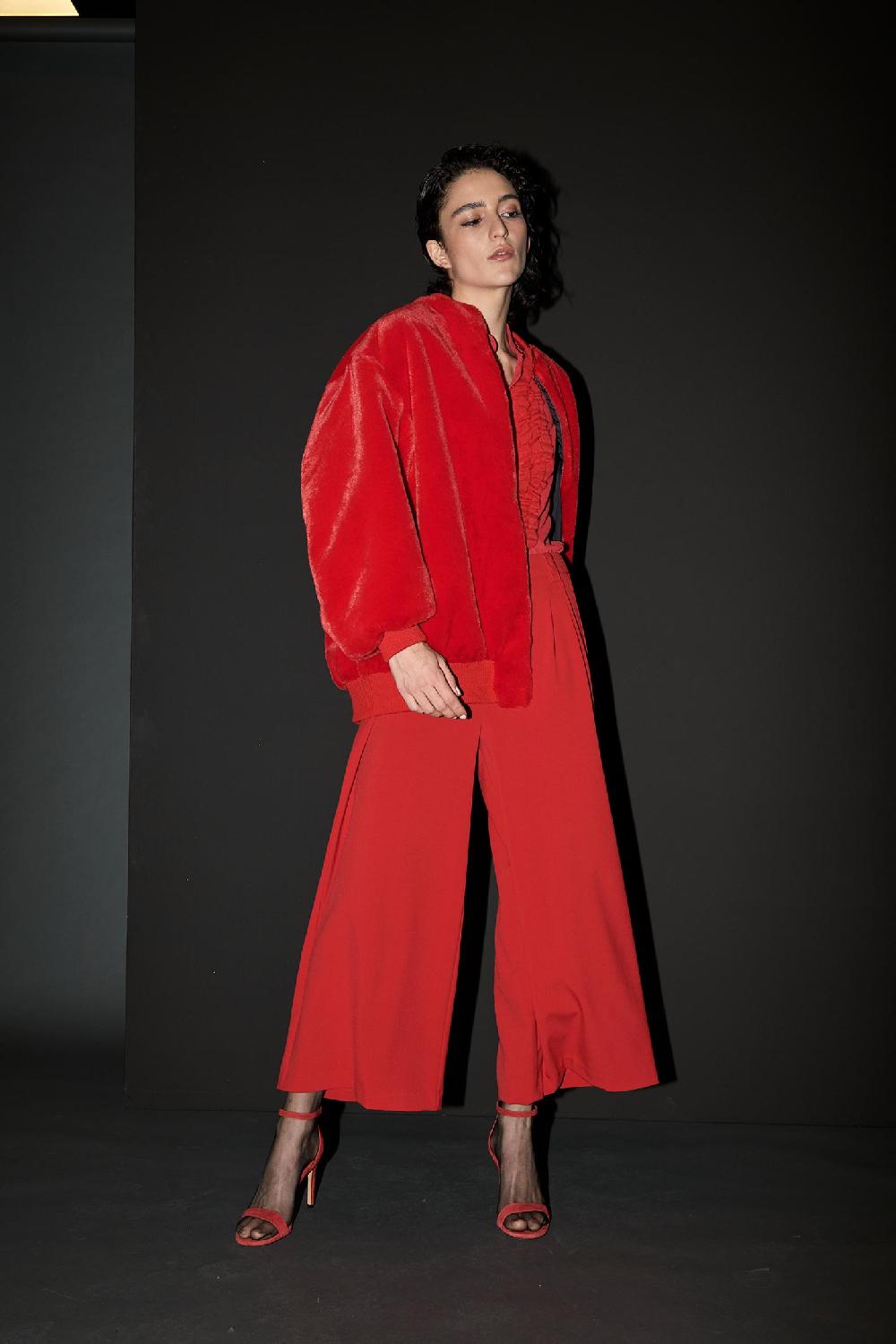Soallure GIACCA BOMBER ECOFUR Italia