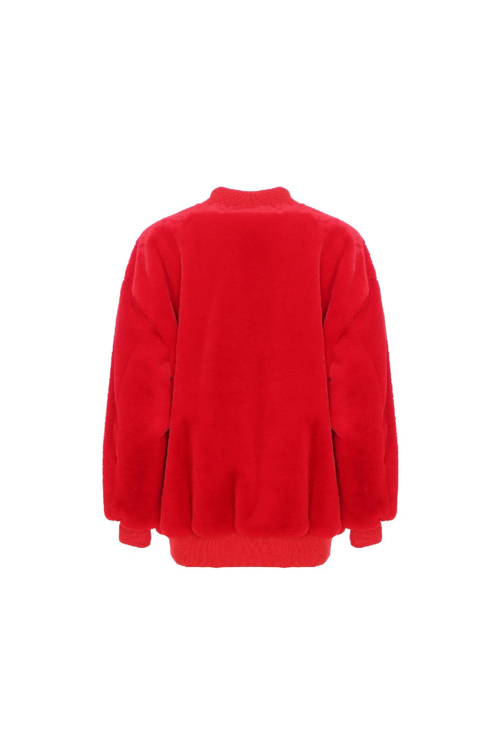 Soallure GIACCA BOMBER ECOFUR Italia