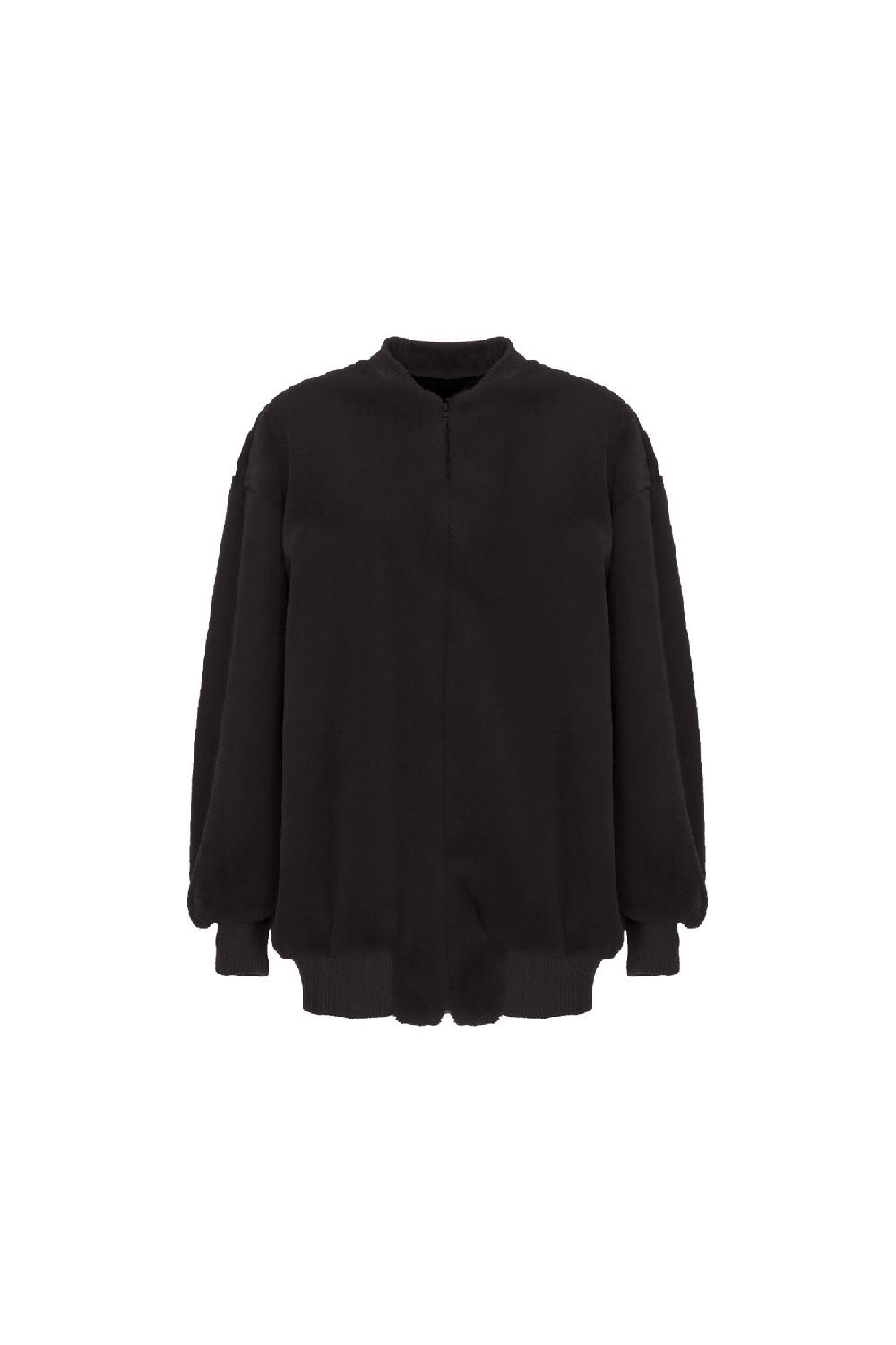 Soallure GIACCA BOMBER ECOFUR Italia