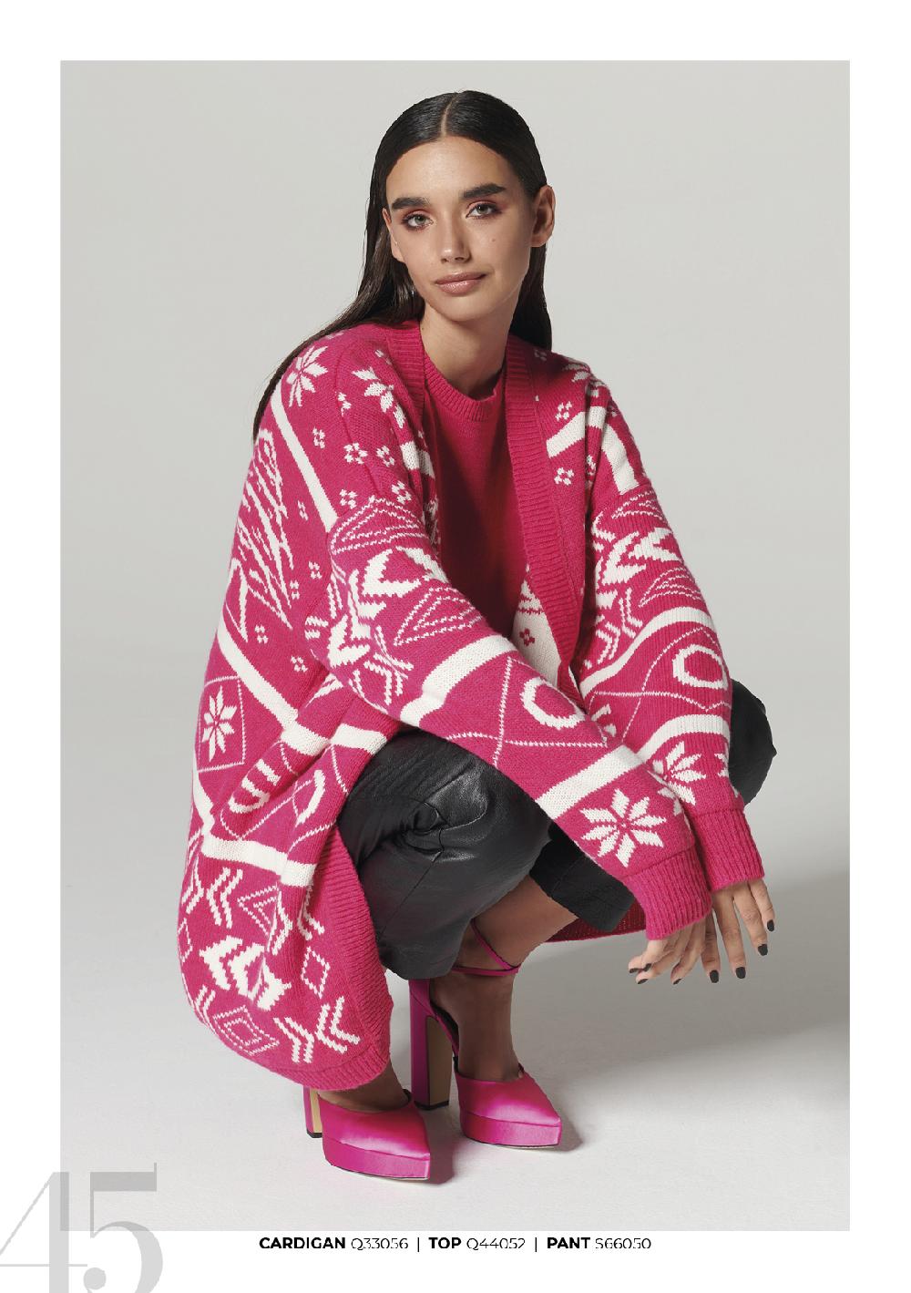 Soallure CARDIGAN CHRISTMAS TREE E RENNA In Linea