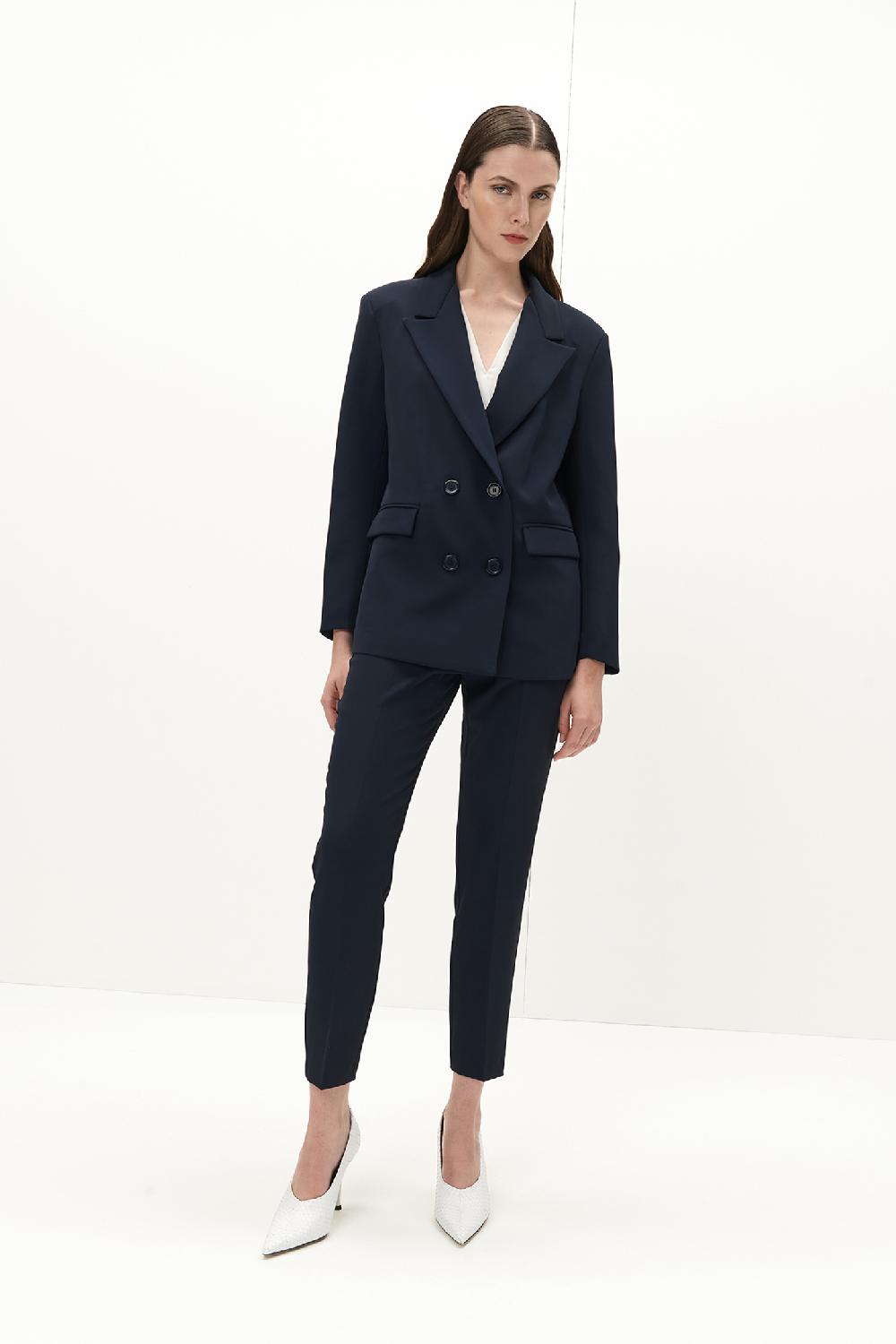 Soallure GIACCA BASIC DOPPIOPETTO IN CREPE Shopping Online
