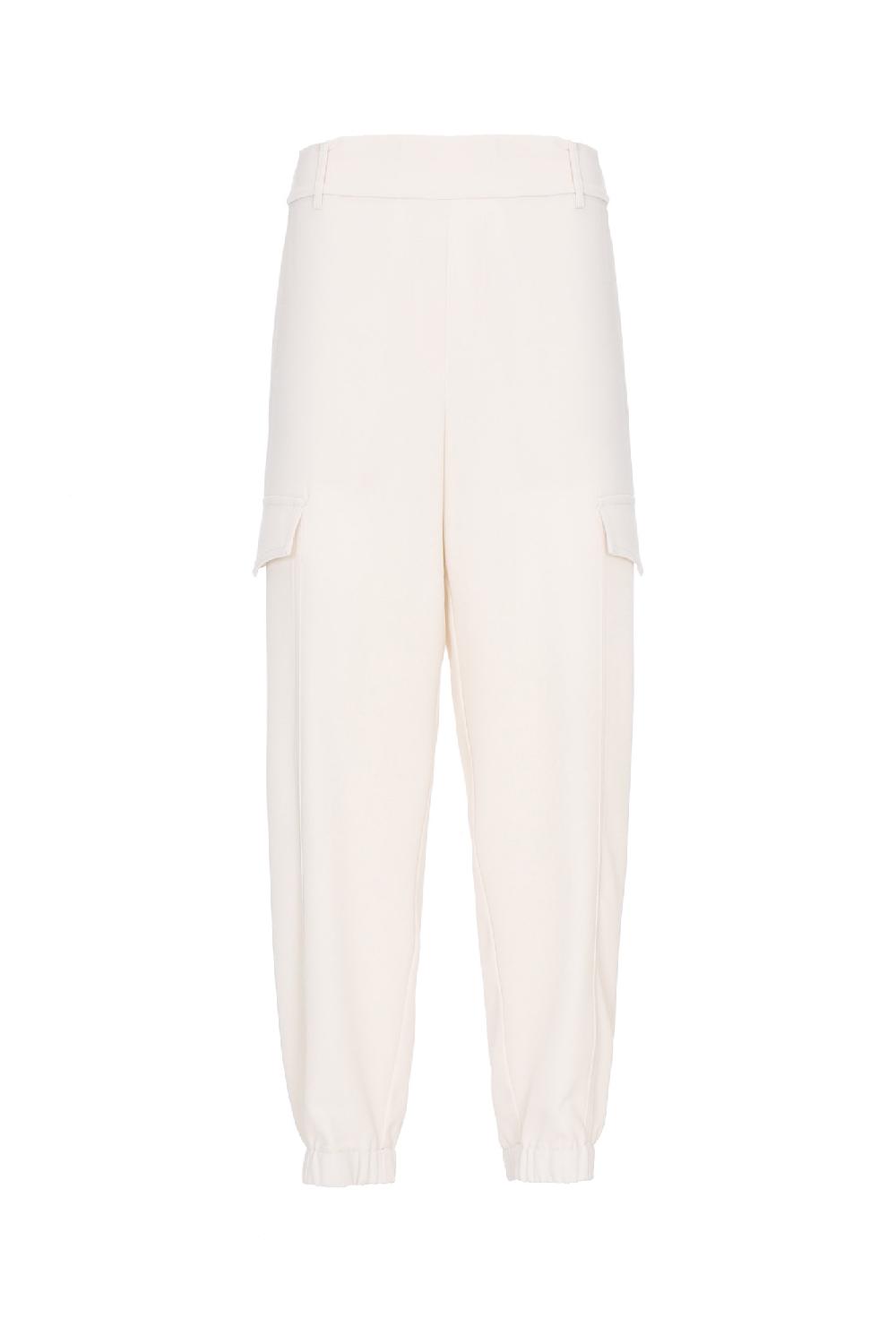 Soallure PANTALONE BASIC CARGO IN CREPE Affare Del Giorno