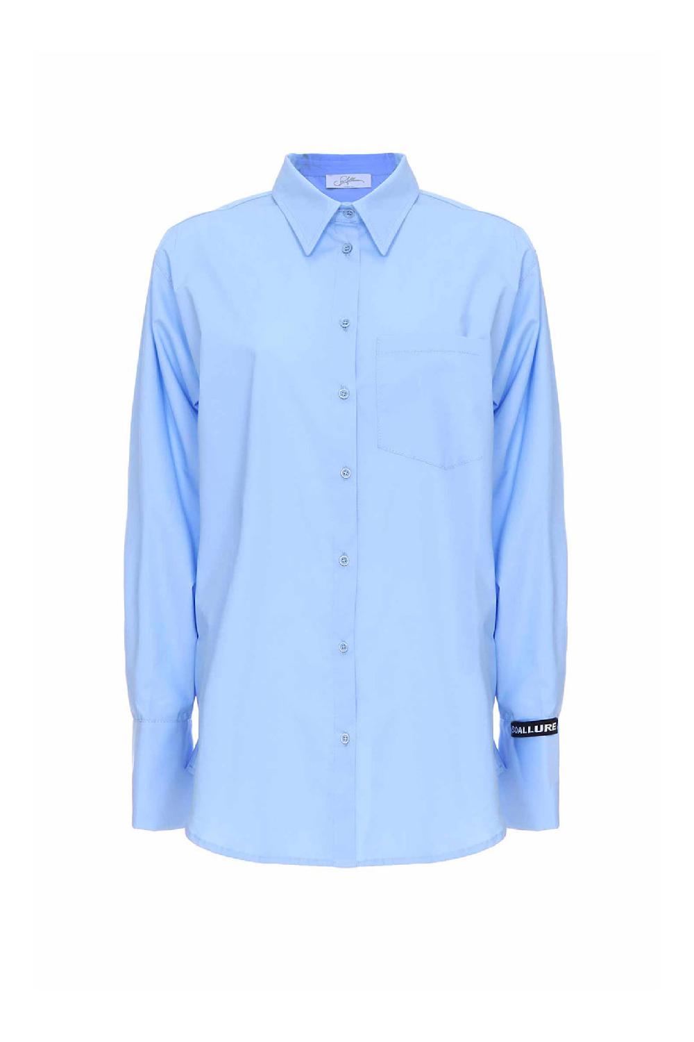 Soallure CAMICIA BASIC IN POPELINE