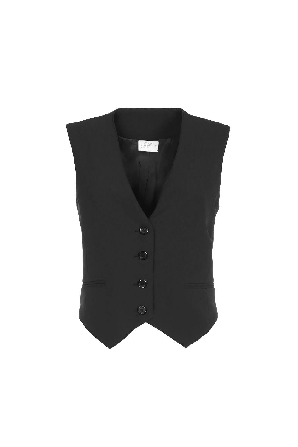 Soallure GILET BASIC IN CREPE Presa