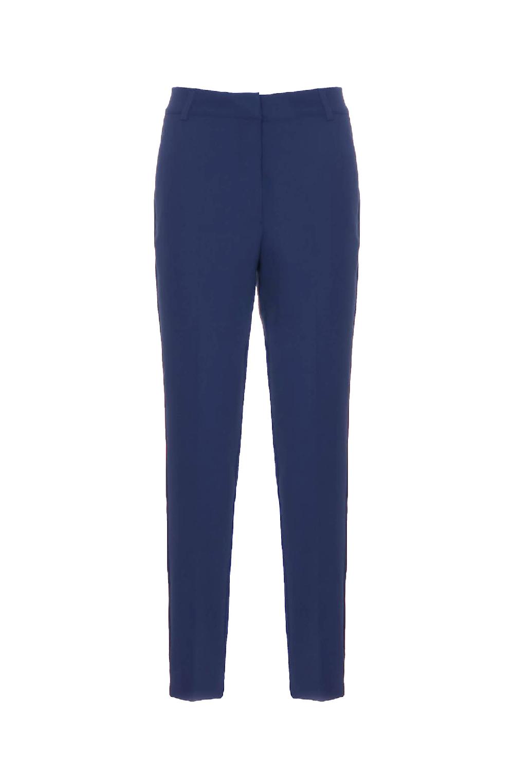 Soallure PANTALONE BASIC SIGARETTA SLIM IN CREPE