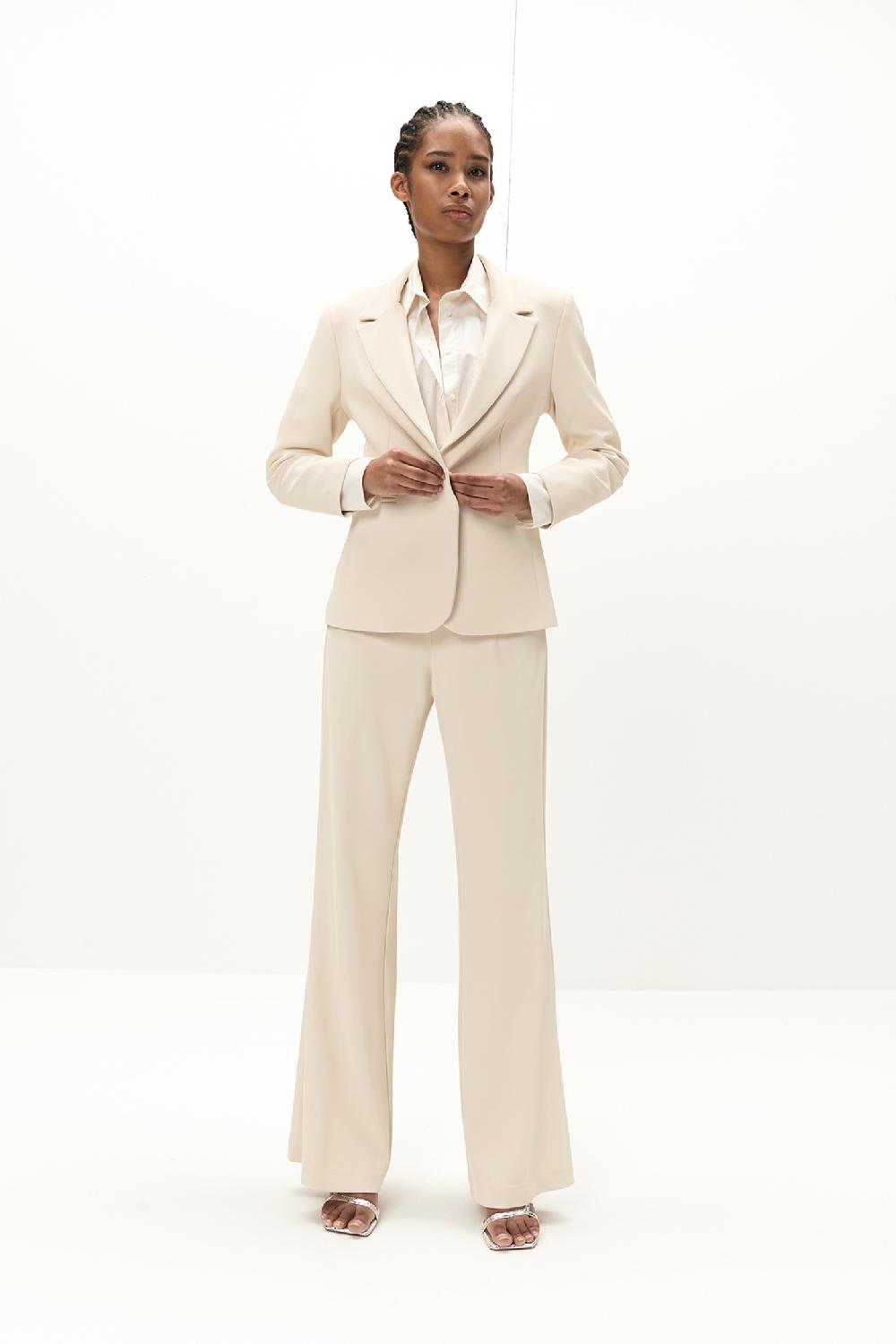 Soallure PANTALONE BASIC PALAZZO IN CREPE Saldi