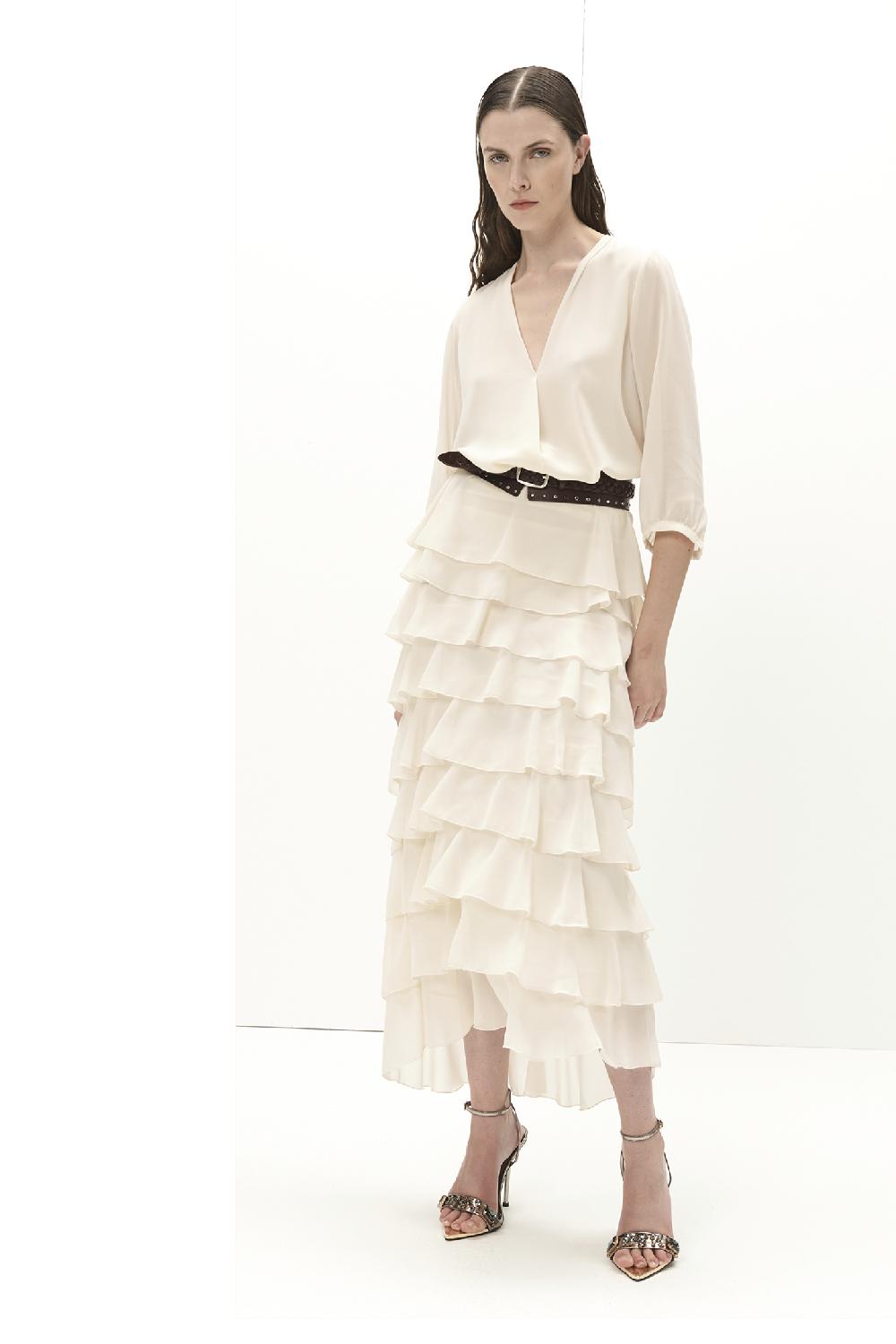 Soallure CAMICIA BASIC IN GEORGETTE Offerte