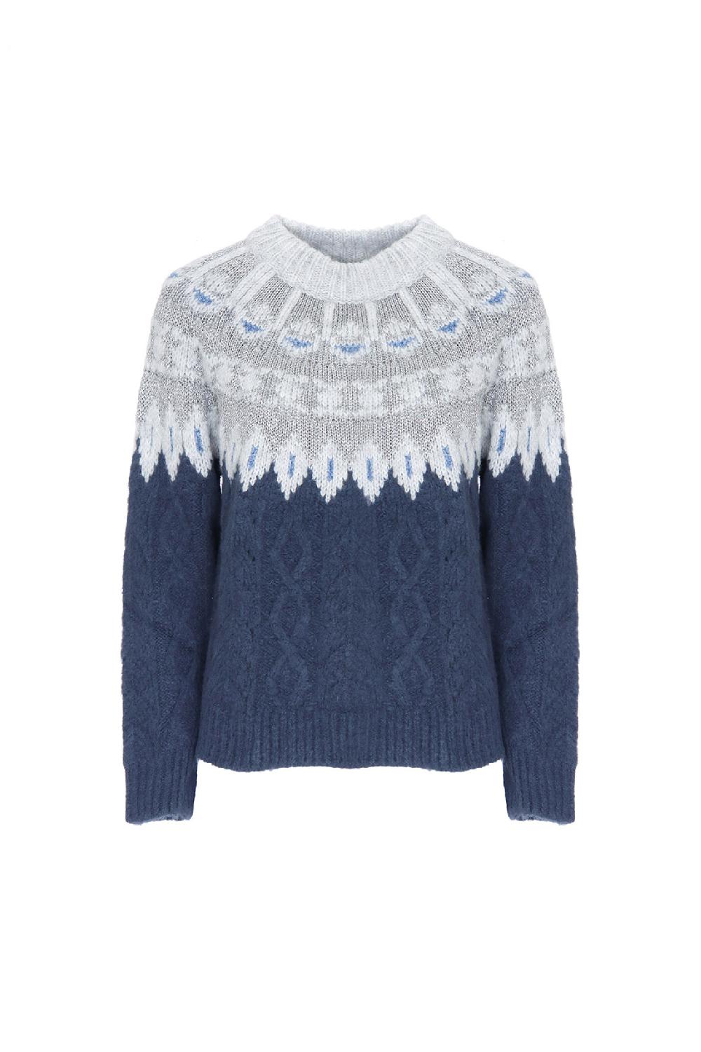 Soallure MAGLIA GIRO COLLO MOUNTAIN Vendita Economica