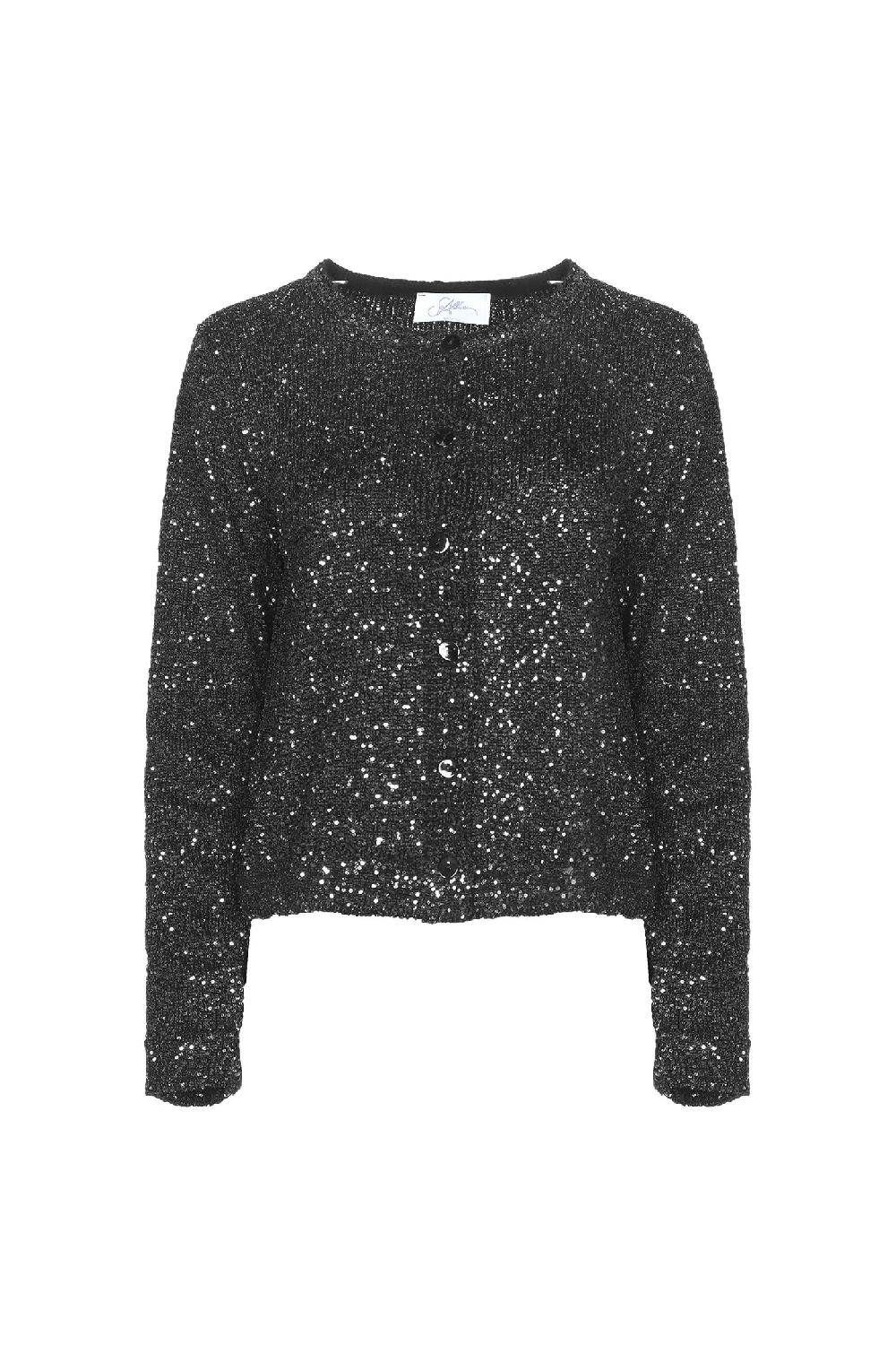 Soallure GOLFINO GIRO COLLO PAILLETTES Vendite Flash