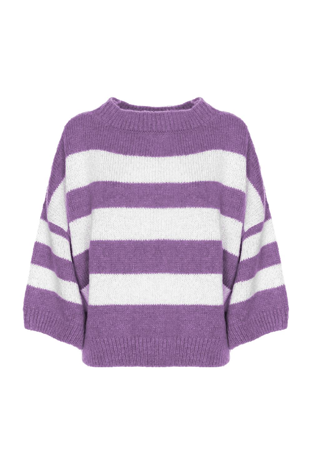 Soallure MAGLIA OVER A RIGHE 7/8 Shopping online