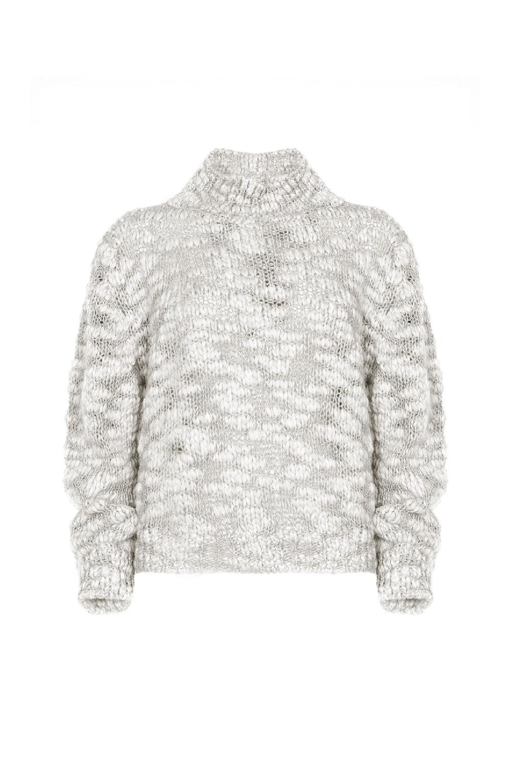Soallure MAGLIA IN LANA EFFETTO MELANGE Affare Del Giorno