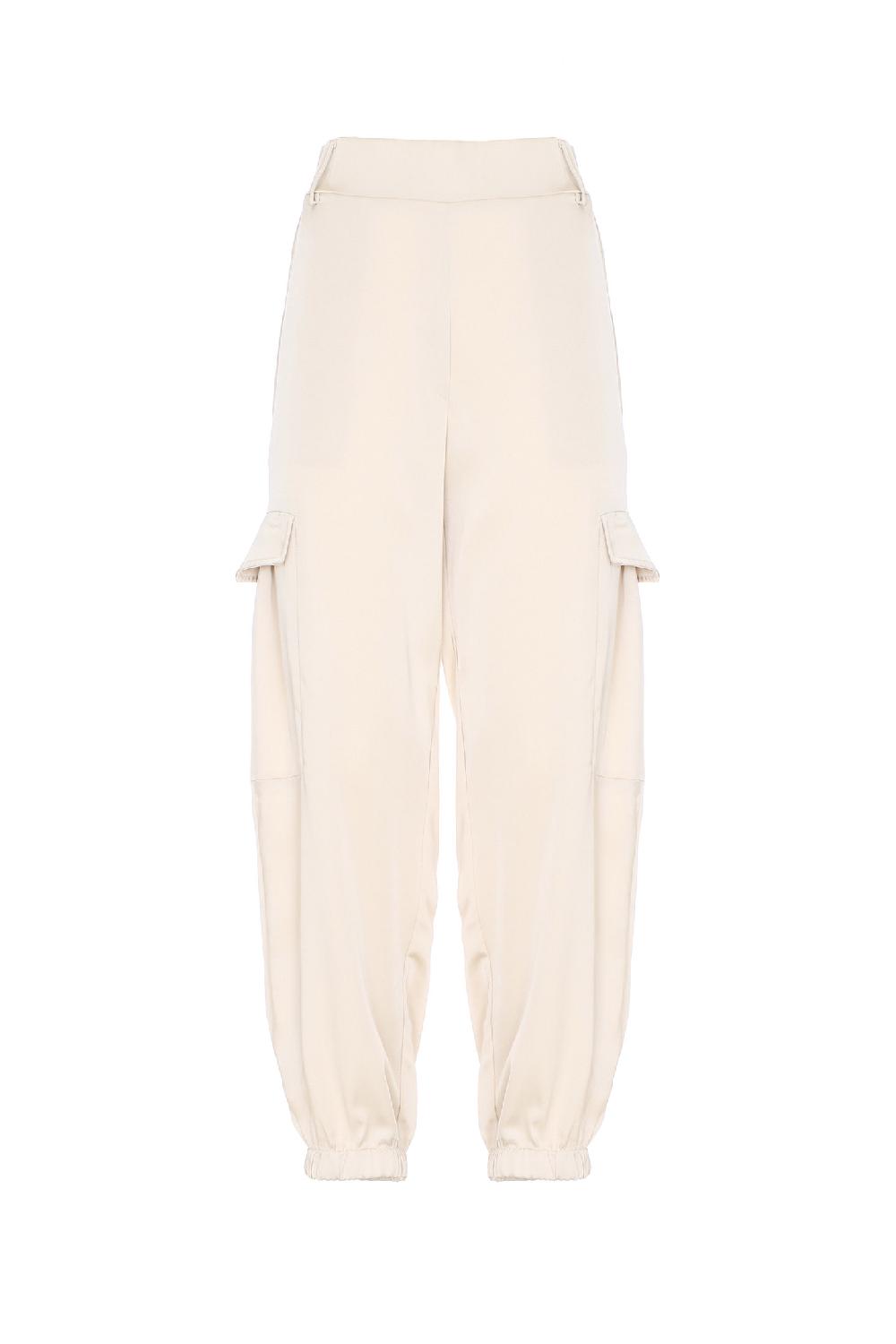 Soallure PANTALONE CARGO IN RASO Novità