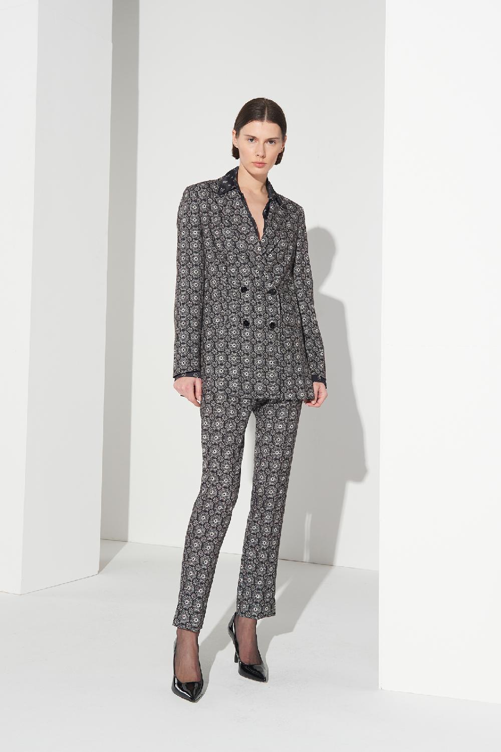 Soallure PANTALONE SIGARETTA A FANTASIA Offerta
