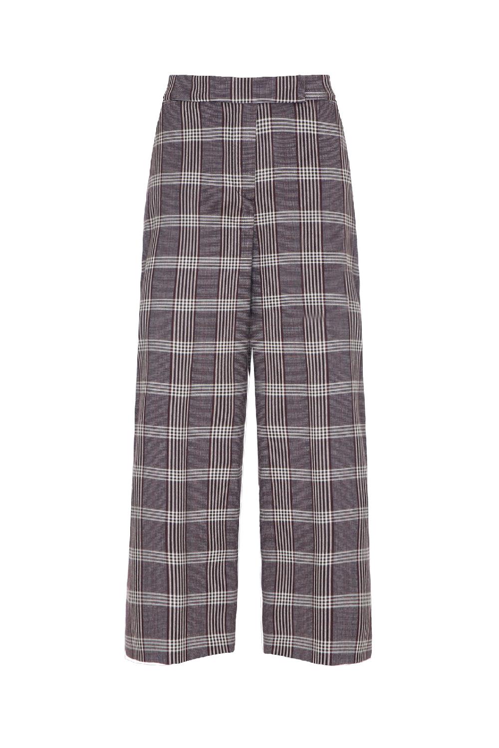Soallure PANTALONE LARGO 7/8 CHECK Outlet