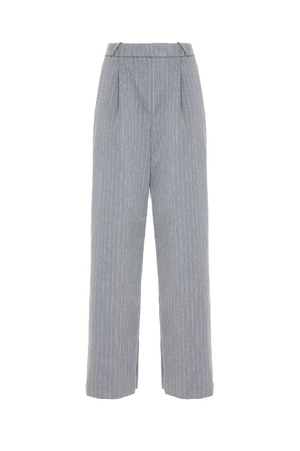Soallure PANTALONE PALAZZO GESSATO